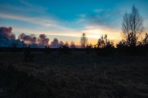 Поблизу Чорнобиля і Прип'яті більше немає тління — ДСНС