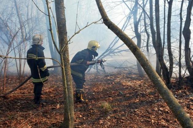ГСЧС: пожар в Чернобыльской зоне не затухает уже неделю, уровень радиации в норме