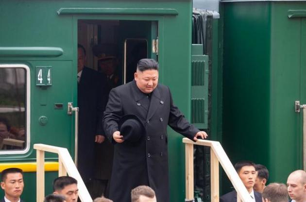 Спецпоезд Ким Чен Ына заметили в курортном районе Вонсана