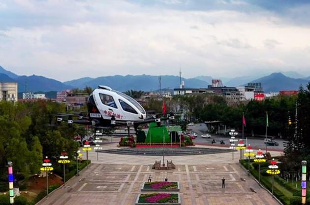 Аеротаксі задіяли під час навчань по боротьбі з коронавірусом