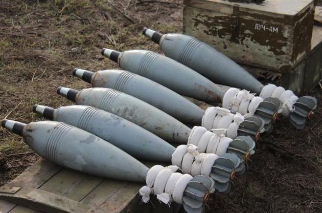 Бойовики в Донбасі застосували заборонені міномети та великокаліберні кулемети