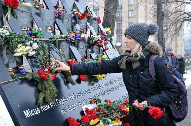 Сегодня Украина чтит память Героев Небесной Сотни