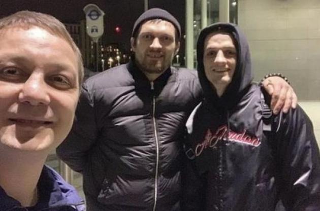 Усик встречался с Кадушиным в Лондоне