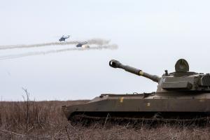 Українські військові відбили "атаку ворожого десанту" на Азові в ході навчань: фоторепортаж