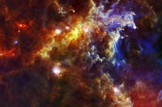 NASA опубликовало снимок "звездной колыбели" туманности Розетка