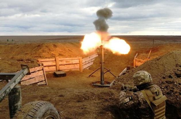 В Донбассе боевики осуществили 8 обстрелов, 1 военный ранен