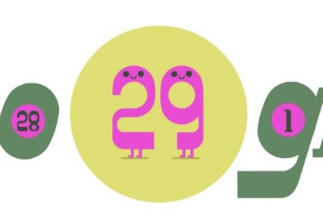 Google присвятив дудл 29 лютого
