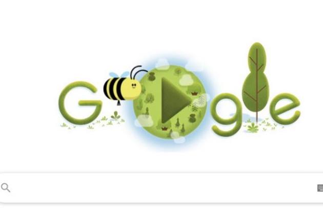 Google посвятил дудл-игру Дню Земли