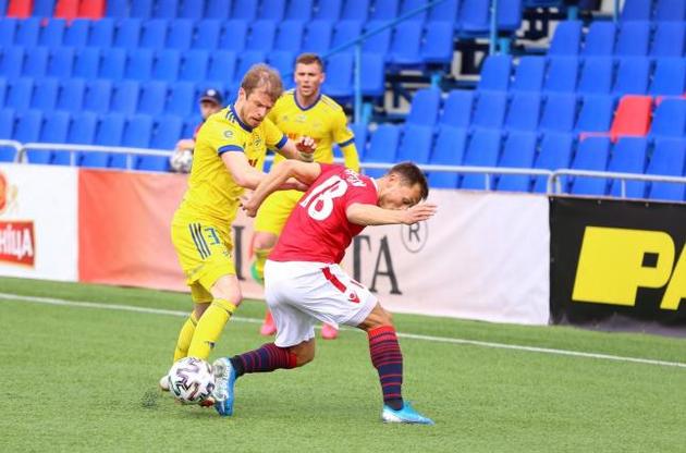Футболист БАТЭ забил гол прямым ударом с углового