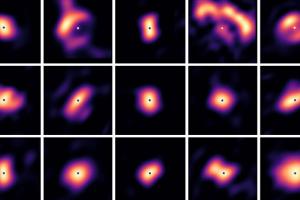 Астрономы получили снимки протопланетных дисков вокруг молодых звезд