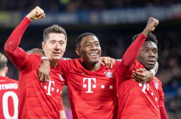 &quot;Бавария&quot; забила три гола в Англии