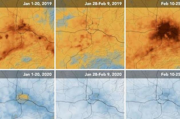 Из-за коронавируса в Китае резко уменьшилось количество выбросов