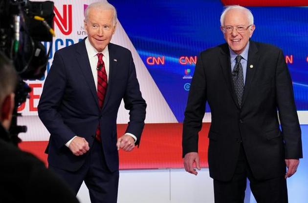 Байден набирает 37,9%, в то время как его главный оппонент Берни Сандерс &mdash; 36,4%