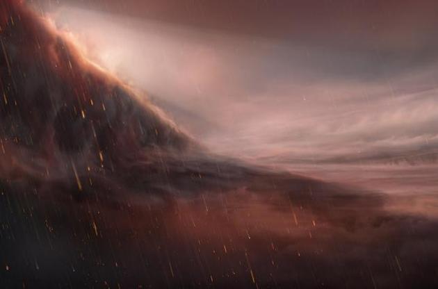 Залізо на экзопланеті випадає дощами