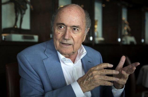 Блаттер является экс-президентом ФИФА