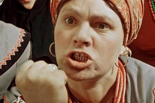 Нонна Копержинская в фильме &quot;За двумя зайцами&quot;