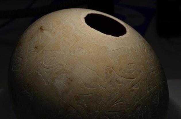 Прикрашені яйця страусів були популярні у середземноморських еліт