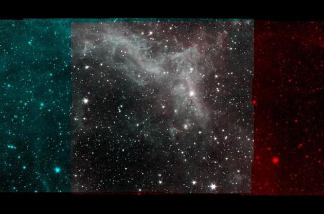 Туманність знаходиться на відстані тисячі світлових років від Землі