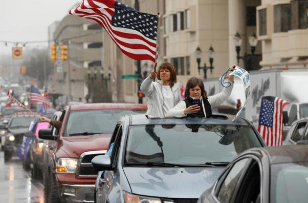 Президент Трамп высказался в поддержку протестующих