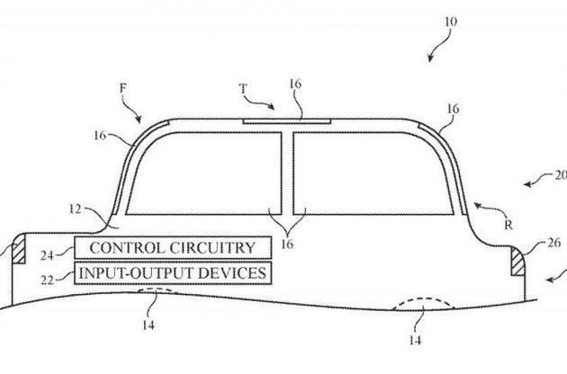 Apple запатентувала "розумне" скло для автомобіля