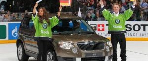 Skoda - офіційний спонсор Чемпіонату світу з хокею дивізіону 1 (група В) в Україні!