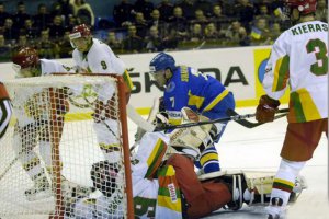 Украина одержала первую победу на чемпионате мира по хоккею