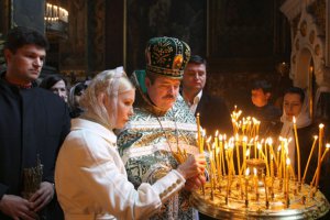 Тимошенко в пасхальную ночь посетила богослужения разных конфессий