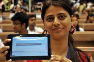 В Индии презентовали самый дешевый в мире планшет