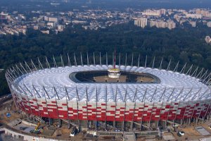 В Варшаве открыли стадион, на котором состоится открытие Евро-2012