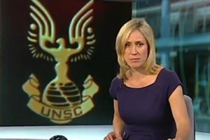 Бі-бі-сі показала у новинах замість емблеми ООН логотип комп'ютерної «стрілялки» (відео)