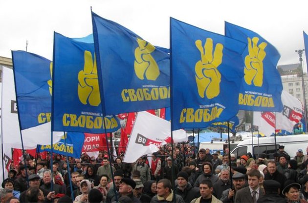 Милиция задержала одного из свободовцев, «защищавших голоса» в скандально известном 223 округе в Киеве