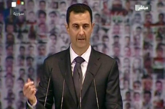 Башар Асад обратился к народу Сирии с планом разрешения конфликта