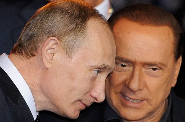 Берлусконі вважає Путіна найкращим політиком у світі