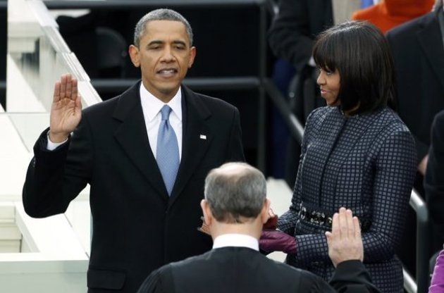 Обама дал публичную клятву президента США