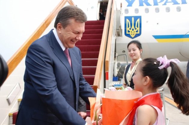 В этом году Януковича собираются снова отправить в Китай