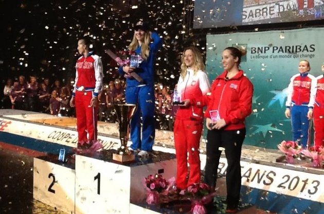 Ольга Харлан получила "золото" на этапе Кубка мира в Орлеане