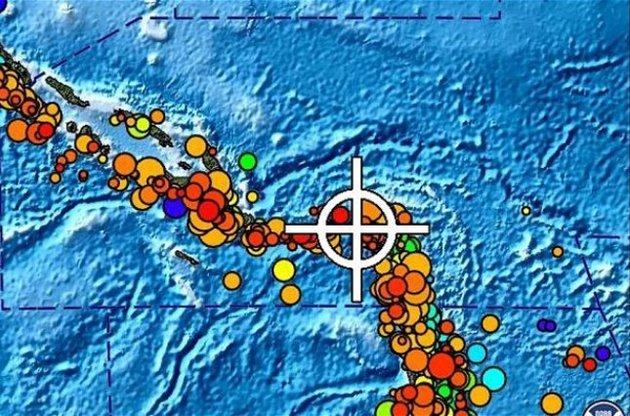 Землетрясение магнитудой 8 вызвало цунами в южной части Тихого океана