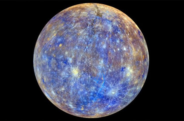 NASA представило кольоровий глобус Меркурія