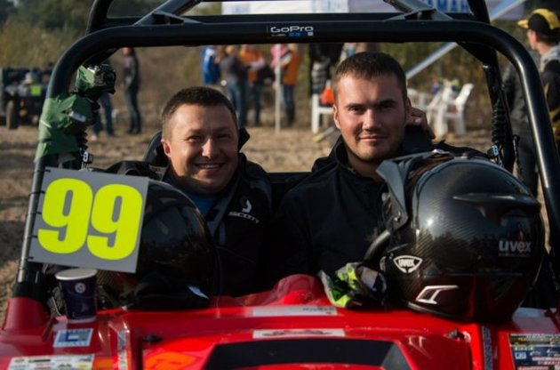 Янукович-младший на Ukrainian ATV Country-Cross