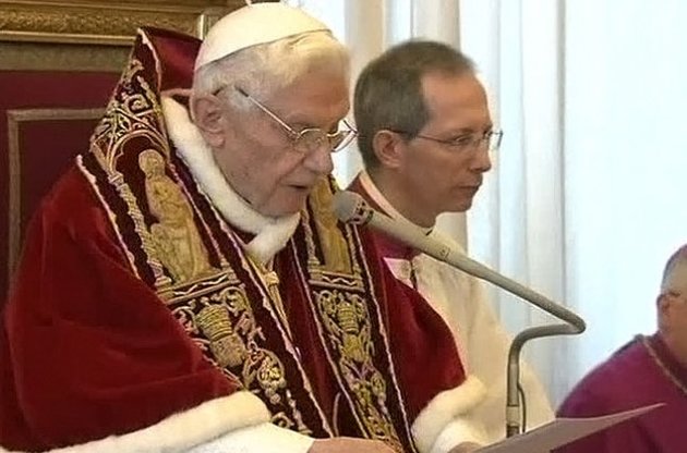 Бенедикт XVI закликав до відновлення католицької церкви