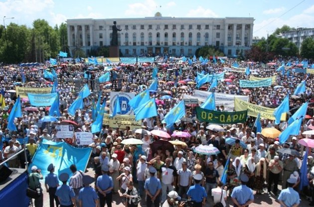 Всекримський траурний мітинг в 2012 році