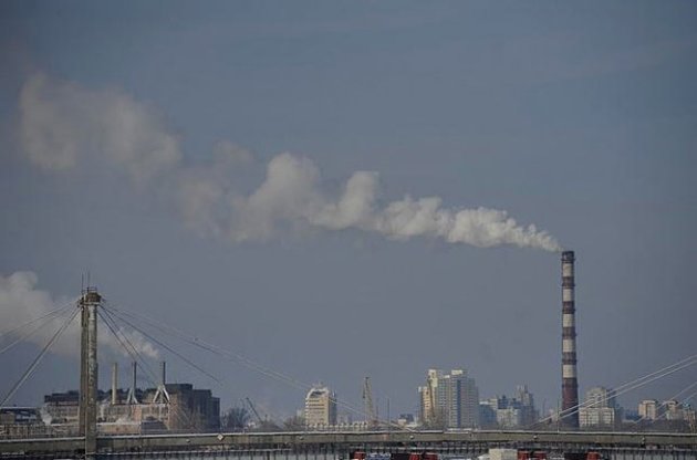 Допустимый уровень загрязнения воздуха в Киеве превышен в шесть раз