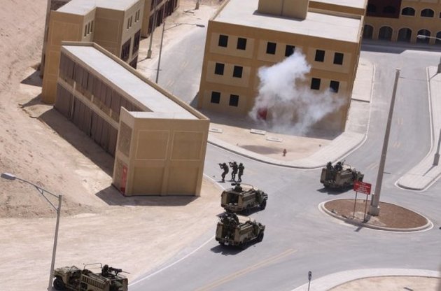 США построили в Иордании макет города для обучения сирийских повстанцев