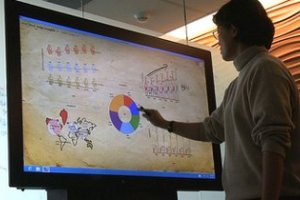 Microsoft представила інтерактивну шкільну дошку