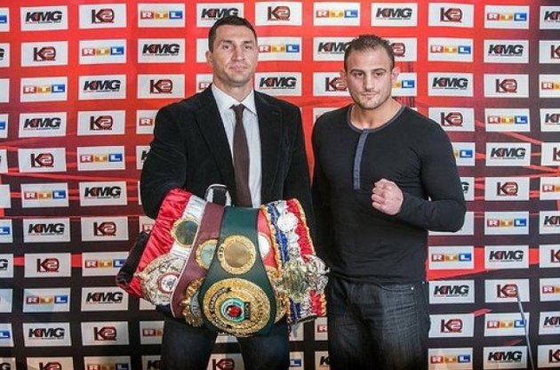 Владимир Кличко и Франческо Пьянета