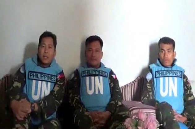 Групу з 21 спостерігача ООН (в основному, філіппінців) викрали 6 березня