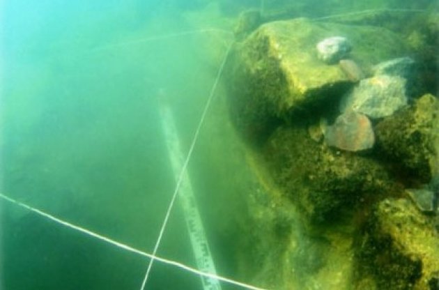 Затопленный город Акра