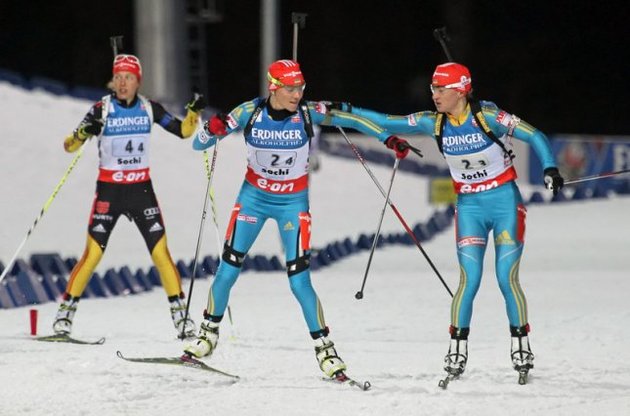 Украинки финишировали вторыми в Сочи