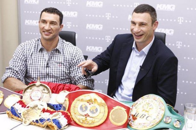 Брати Віталій і Володимир Клички