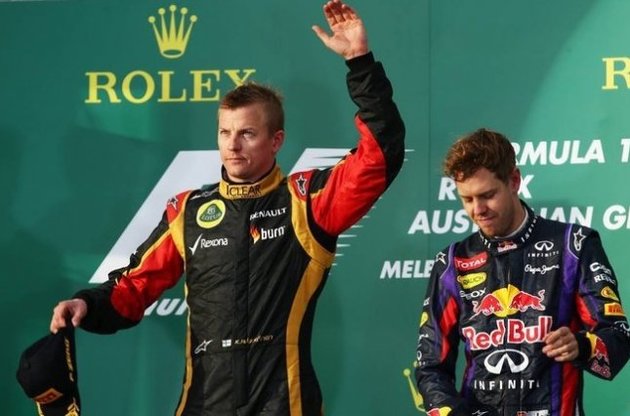 Кімі Райконен (ліворуч) заслужив перемогу